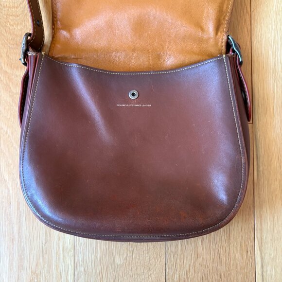 Coach 1941 Large Saddle Bag Brown/Tan - Picture 3 of 11